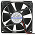 JF0825B2H-R,3.15" (80mm),24V 80mm DC Brushless Tubeaxial Fan