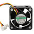 MB4020V12-000-G99,1.60" (40mm),Fan 40x40x20mm 12 Volt DC Brushless Tubeaxial 7.7 CFM