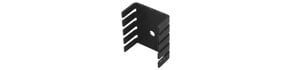 GHS206,Passive Heat Sinks,Heat Sink 1.2"L x 1"W x 0.5"H