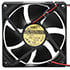 AD0912HB-A70GL,3.63" (92mm),92x92x25mm Tubeaxial Fan 12VDC Brushless Ball Bearing 12" Wires 49.3 CFM