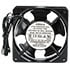 FP-108-1(S-1)220BW,4.68" (120mm),220 Volt AC 120mm Ball Bearing Axial Fan 105 CFM with Wire Leads