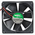 TA350DC-M33422-16,3.63" (92mm),DC Brushless Fan 12Volt 92x92x25mm Ball