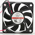 GD246015EB (2I9),2.36" (60mm),24 Volt DC 60x60x15mm Brushless Tubeaxial Fan 26 CFM