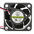 GD123010EB-N (2I9),1.18" (30mm),12 Volt DC 30x30x10mm Brushless Tubeaxial Fan 4 CFM