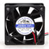 JF0625B2M-005-065R,2.36" (60mm),Tubeaxial Fan 60x60x25mm 24V DC Brushless Ball Bearing 10" Wires