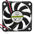 GD126015LB (2N3,2.36" (60mm),12 Volt DC 60x60x15mm Brushless Tubeaxial Fan 15CFM