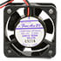 109P0412F602,1.60" (40mm),12VDC 40x40x20mm Ball Bearing Fan 6CFM