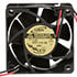 AG06005MB257103,2.36" (60mm),60x60x25mm Ball Bearing Fan 5VDC 23CFM 12" Leads