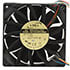 AS12024MB389B00,4.68" (120mm),Tubeaxial Fan 120x120x38mm 24VDC Brushless Ball Bearing (4)12" Wires (PWM + FG) 207 CFM