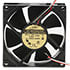 AQ0812HB-A73GL,3.15" (80mm),Tubeaxial Fan 80x80x25mm 12VDC Brushless (3) 12" Wires 39 CFM