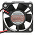 KDE0504PFS2-8,1.60" (40mm),5 Volt DC 40x40x10mm Brushless Tubeaxial Fan 5.6 CFM