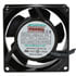 80A12BWL,3.15" (80mm),80mm 115VAC Brushless Tubeaxial Fan with 11 Inch Wires 32 CFM