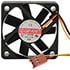 F-5010H12B,2.00" (50mm),50x50x10mm Tubeaxial Fan 12VDC Brushless 11" Wires (Speed Sensor) 10.4 CFM