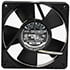 AF1225T-230H,4.68" (120mm),120x120x25mm Tubeaxial Brushless Fan 220 VAC Terminals 81 CFM