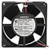 3312,3.63" (92mm),92x92x32mm Tubeaxial Fan 12VDC Brushless Ball Bearing 12" Wires 47.1 CFM