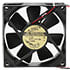 AD0812HB-A70GL(T),3.15" (80mm),Tubeaxial Fan 80x80x25mm 12VDC Brushless 12" Wires 39 CFM