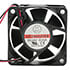 GD246025EB (2I9),2.36" (60mm),24 Volt DC 60x60x25mm Brushless Tubeaxial Fan 29 CFM