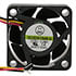 GD053010MB-N (2F5),1.18" (30mm),5 Volt DC 30x30x10mm Brushless Tubeaxial Fan 3 CFM