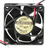 AG06012HB257003(0L5),2.36" (60mm),12 Volt DC 60mm Brushless Tubeaxial Fan 25 CFM