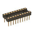 20MTLP.3,DIP Soldertail,20-Pin Machine Tooled Low Profile IC Socket 0.3 Inch Wide