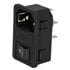 IEC-GS-1-200,AC Power Receptacles,10A Male AC Receptacle with Switch & Fuse Holder