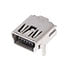 54819-0519,USB,Mini-B USB Receptacle On-The-Go Right Angle Through Hole