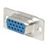 1002-15S-R,D-Subminiature,15-Pin Female High Density D-Sub Connector