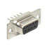 1003-9S-R,D-Subminiature,Connector D-Subminiature ST 9 Pin Female Soldertail PC Mount