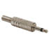 AP-336-R,Audio/Video,Mono Male Plug 3.5x14mm with Flexible Metal Strain Relief