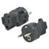 YL-2215,Adapters & Couplers,3 Prong NEMA 5-15R Receptacle to CEE7/7 Euro Schuko Plug Adapter