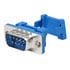 1007-9P/M-R,D-Subminiature,Connector D-Subminiature Male 9 Position IDT Right Angle Cable Mount 9 Terminal 1 Port