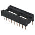 C8418-10,DIP Soldertail,18-Pin Single Wipe Standard IC Socket 0.3 Inch Wide