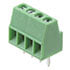 OSTVN04A150,Screw Terminal Blocks,4 Position Wire to Board Terminal Block Horizontal with Board 0.1" (2.54mm) Through Hole