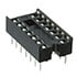 1-2199298-3,DIP Soldertail,14 Position Dual Wipe Ladder Style DIP IC Socket 0.3" Wide 0.1" Pitch