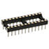 24MTLP.4,DIP Soldertail,24-Pin Low Profile Socket Machine Tooled Pins 400 Mil