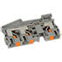 3208746,Screw Terminal Blocks,3 Position Terminal Block Connector 6-20 AWG