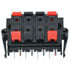 1511-CJ9019,Audio/Video,Eight Position Two Row Speaker Terminal Block