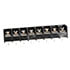 DT39-B01W-08,Barrier Terminal Blocks,Metric Terminal Tri-Barrier Strip 8 Position 0.325" (8.25mm) Pitch 20A 300V M3 Screws