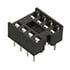 1-2199298-2,DIP Soldertail,8 Position Dual Wipe Ladder Style DIP IC Socket 0.3" Wide 0.1" Pitch