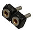 SL-102-T-19,Single-in-Line,2 Position Receptacle Connector Through Hole