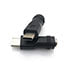 4536-JVP,USB,5V DC Power Jack Adapter 2.1x5.5mm Male Jack to USB Type-C Plug