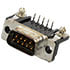 747840-2 (5747840-2),D-Subminiature,DB9 9-Position Male Pins D-Sub Connector Unthreaded PCB Mount Board Locks