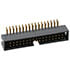 2316R-34G,.100" (2.54mm) Series,Shrouded Box Header 34-pin 2-Row Right Angle 0.100" (2.54mm)