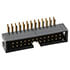 2316R-26G,.100" (2.54mm) Series,Shrouded Box Header 26-pin 2-Row Right Angle 0.100" (2.54mm)