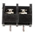 DT35-B01W-02,Barrier Terminal Blocks,Metric Tri-Barrier Strip Connector 2 Circuit 0.325" (8.26mm) M3.5 Screws with Captive Plate 20A 300V