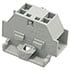 261-331,Barrier Terminal Blocks,Grey 261 Modular Terminal Block 28-14 AWG 500V DIN Rail Mount