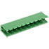 1758092,Screw Terminal Blocks,10 Position Shrouded Terminal Header Male Pins Vertical 0.200" (5.08mm)