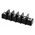 HI-201-04PH-S-D40,Barrier Terminal Blocks,Barrier Terminal Block 4 Position PC Pin Bottom 9.53mm Pitch with Flange