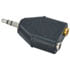 171-AD-32D31,AC/DC Power,3.5 mm Stereo Plug to Two 3.5 mm Mono Jacks