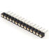 6100-1X14-R,Single-in-Line,Socket SIPP 14 Pin Machine Tooled Pins Soldertail Strip